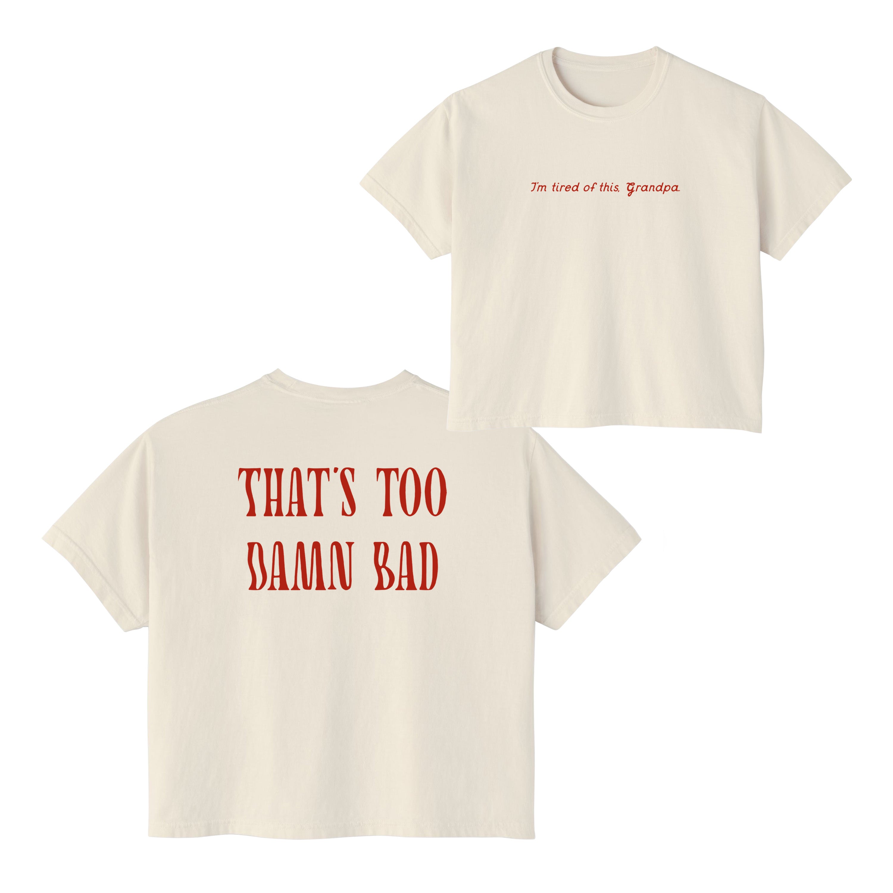 "I'm Tired of This Grandpa"