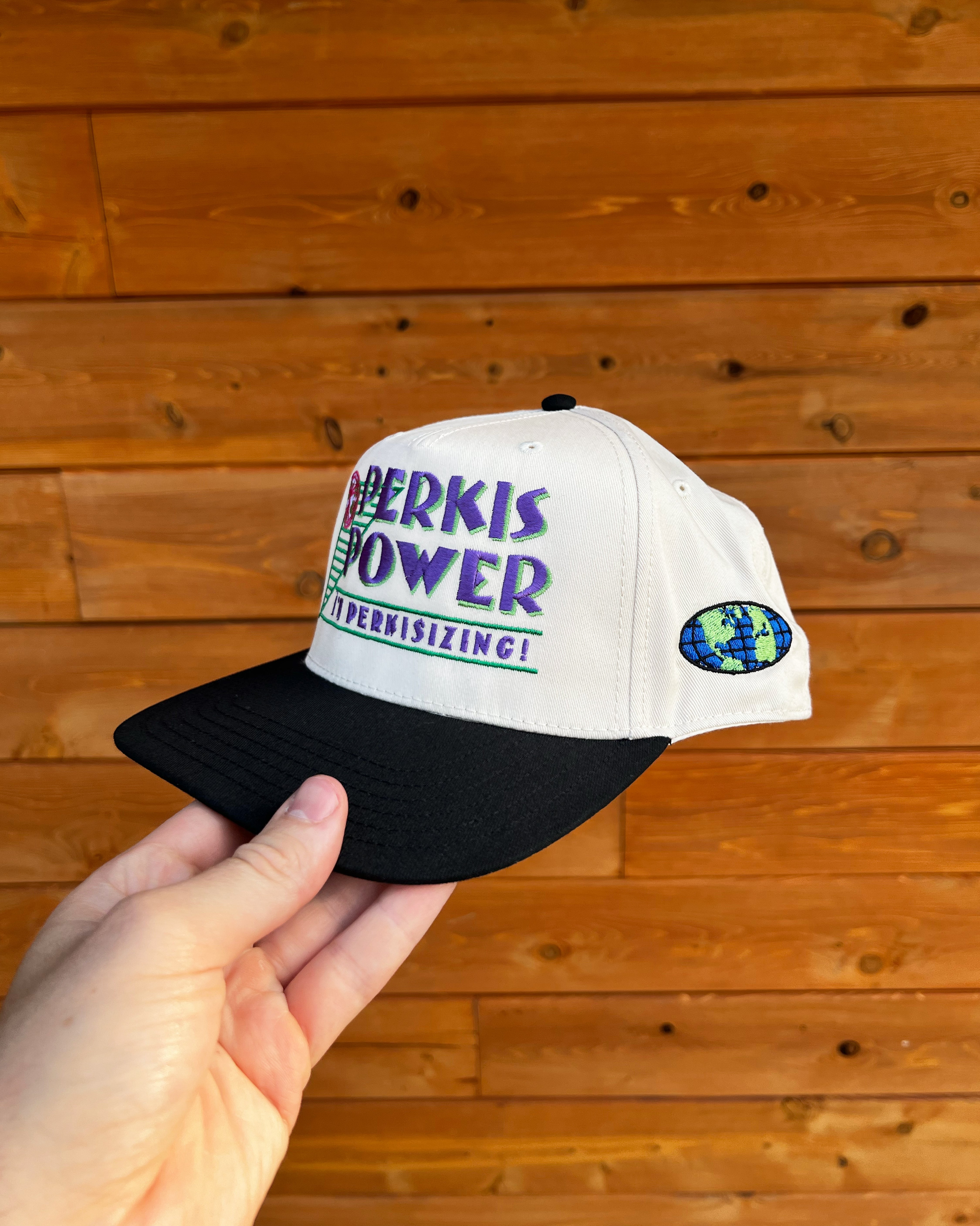 Perkis Power Hat - Natural/Black
