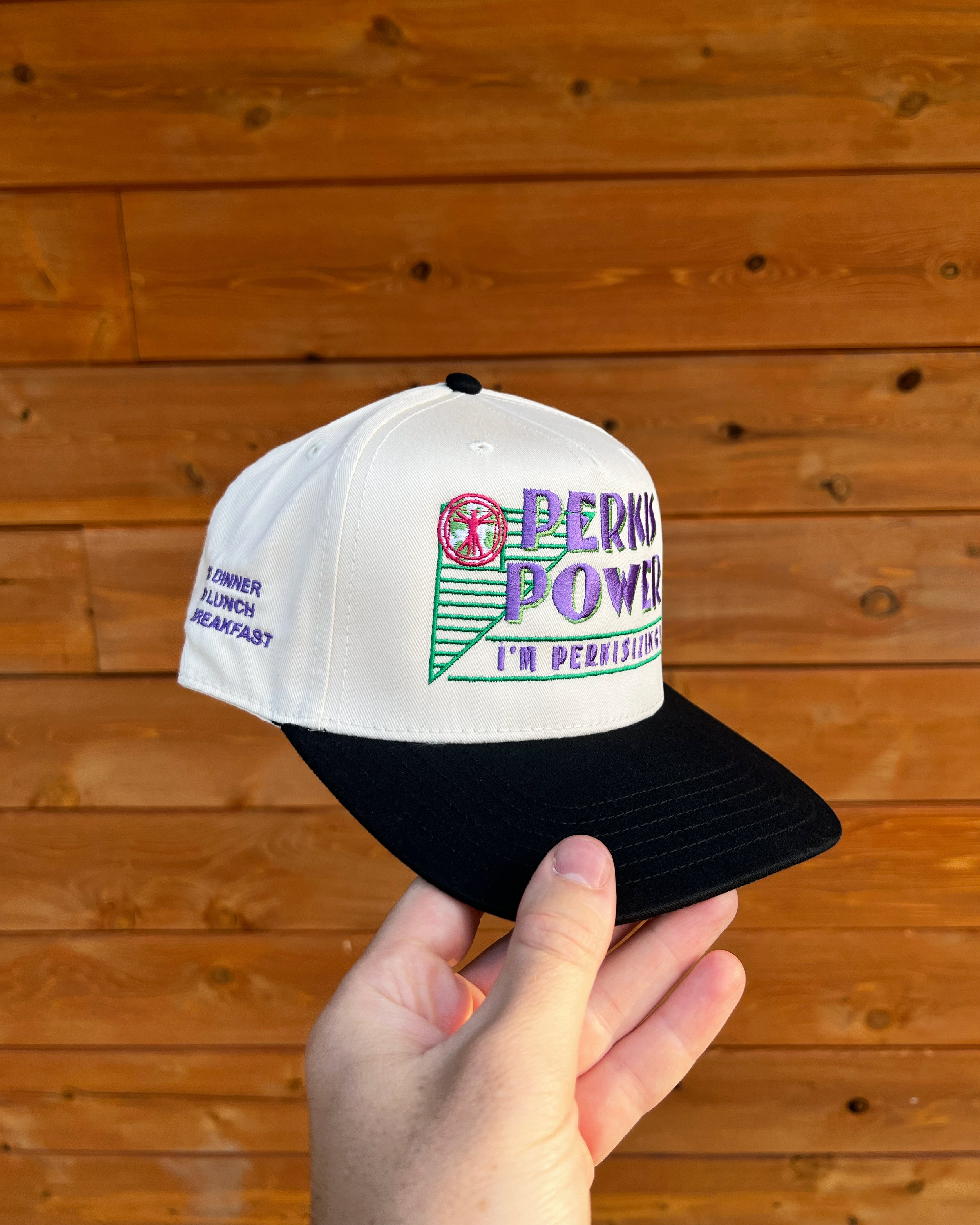 Perkis Power Hat - Natural/Black