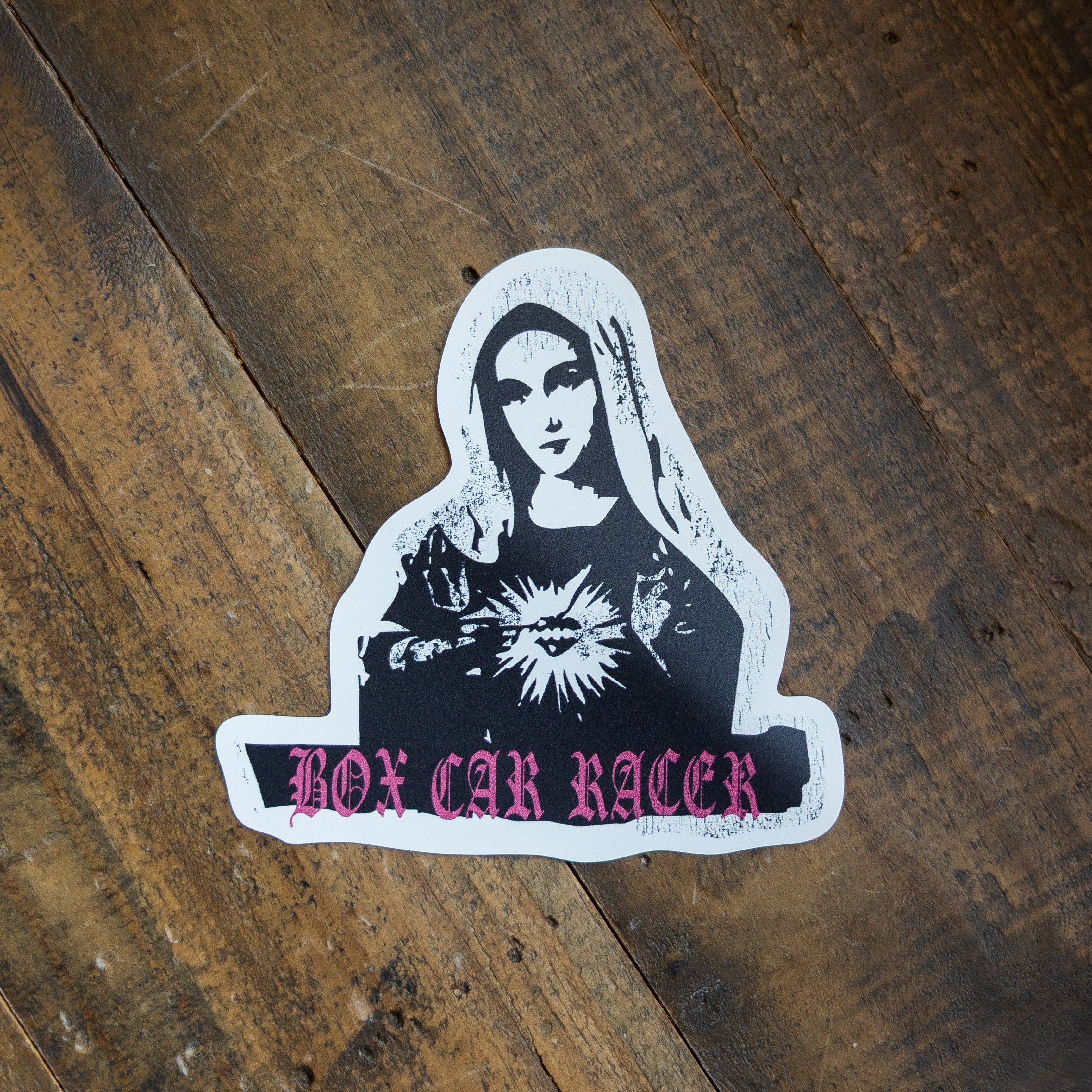 BCR Mary Sticker