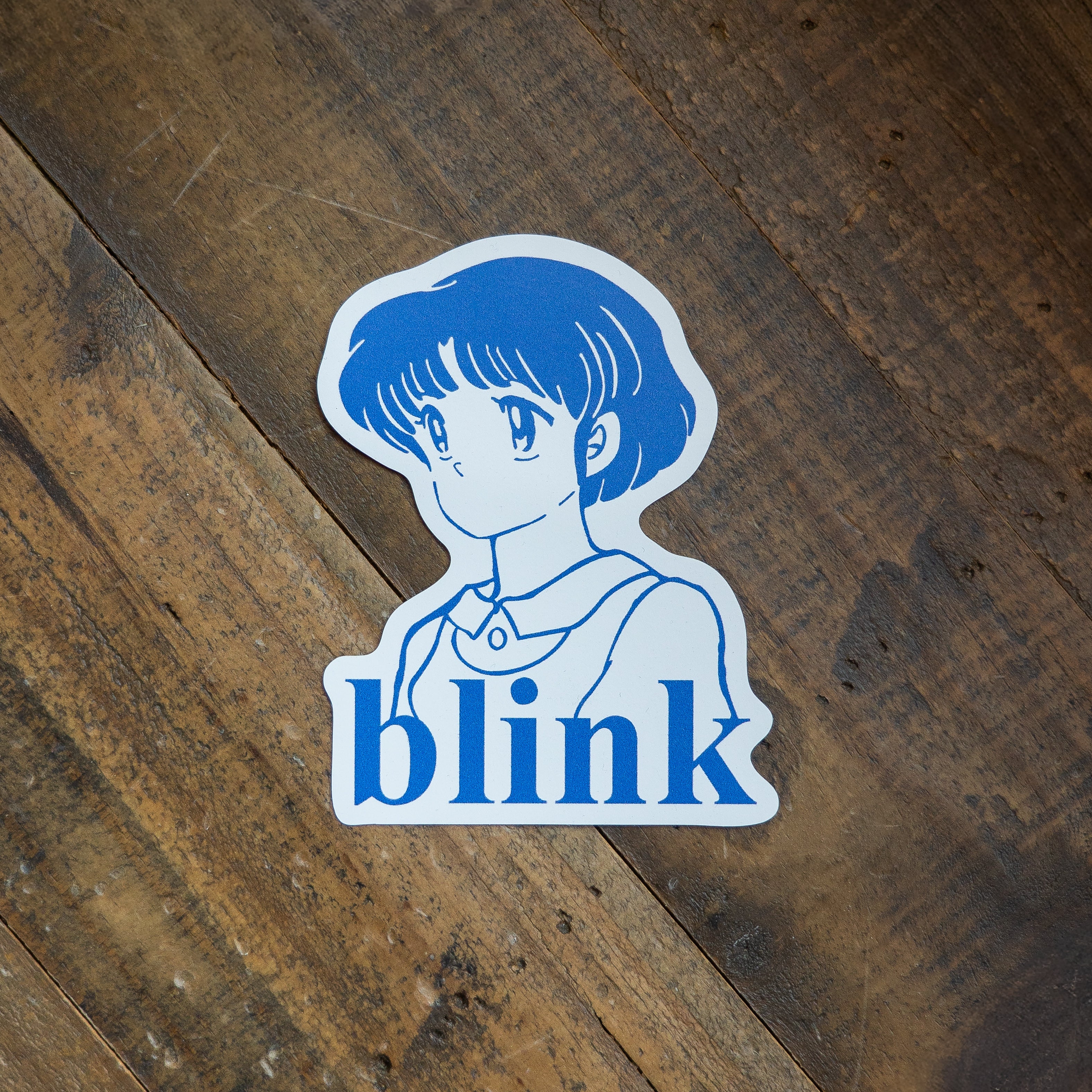 Deep Red Sticker