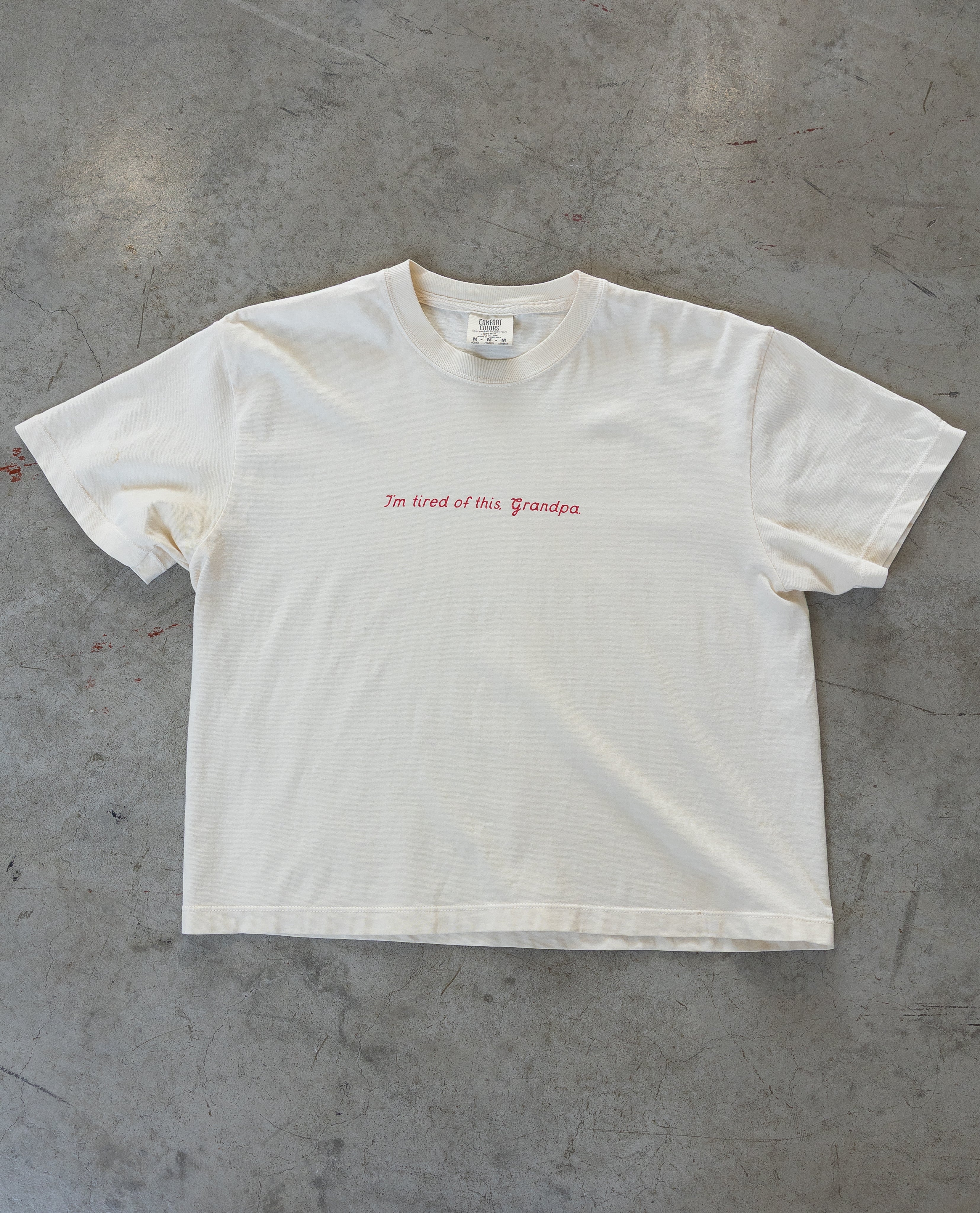 "I'm Tired of This Grandpa"