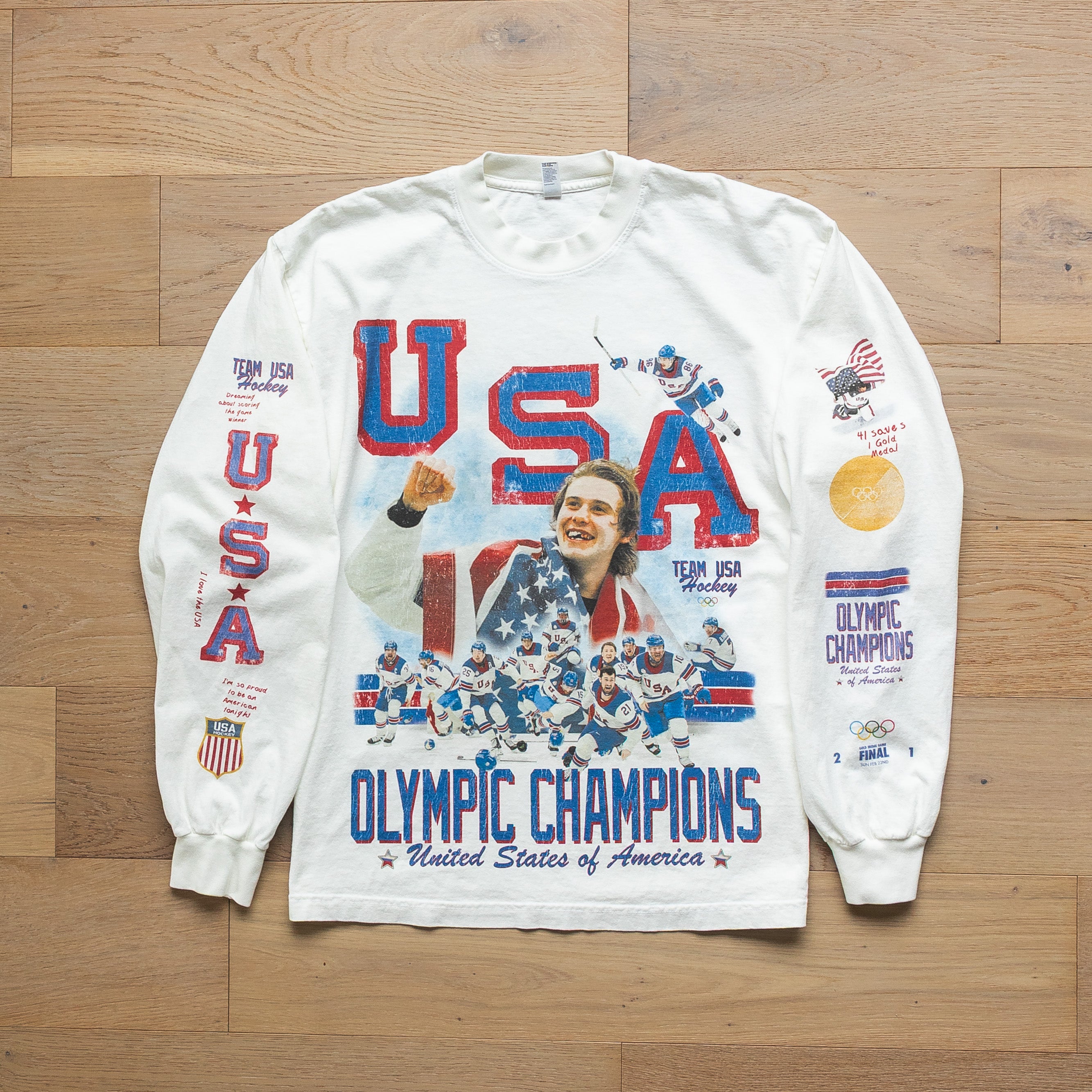 "USA Gold - Longsleeve"