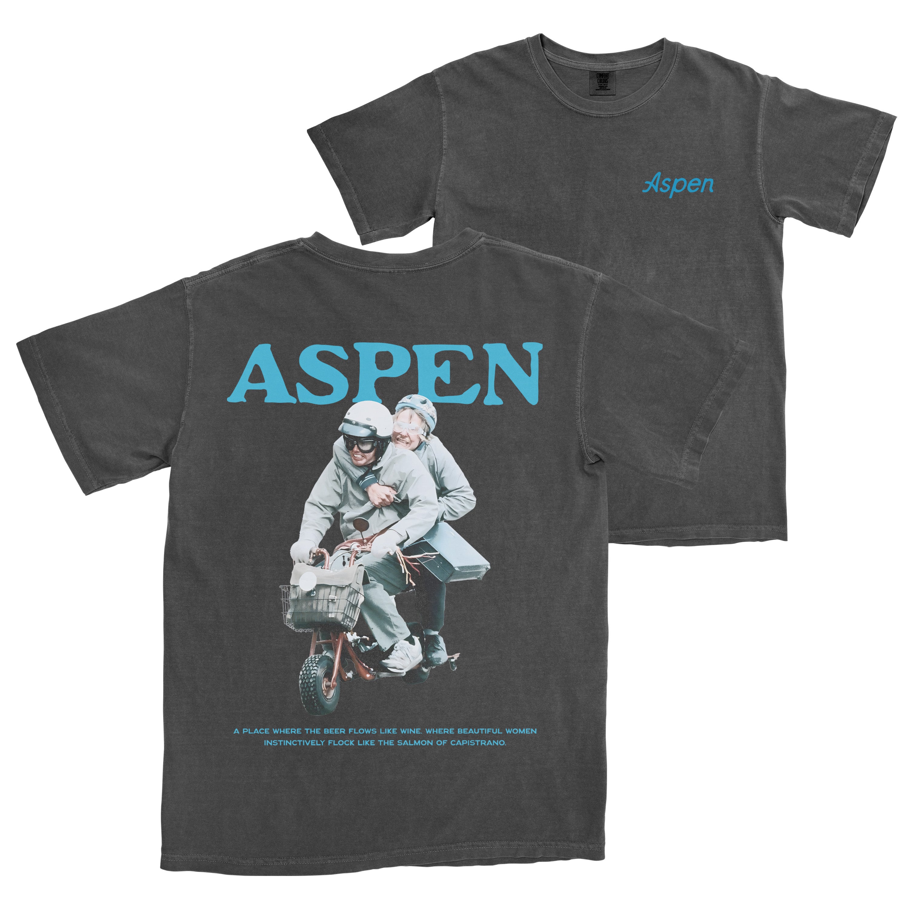 "Aspen it is"