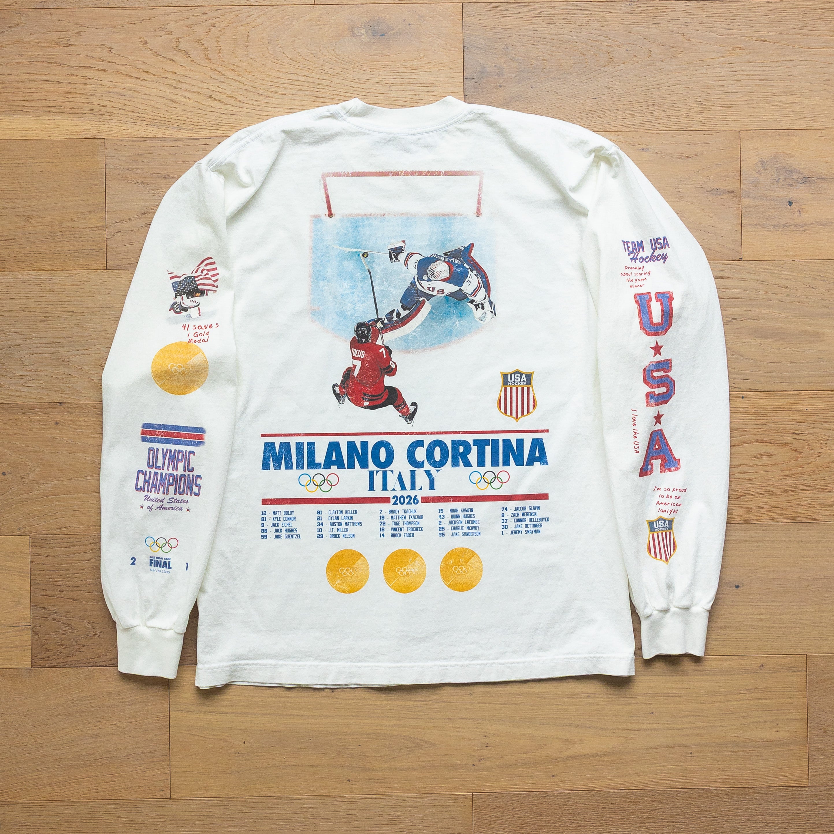 "USA Gold - Longsleeve"